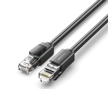 CABLE DE RED LATIGUILLO RJ45 UTP CAT6 AWG26 35 M NEGRO VENTION